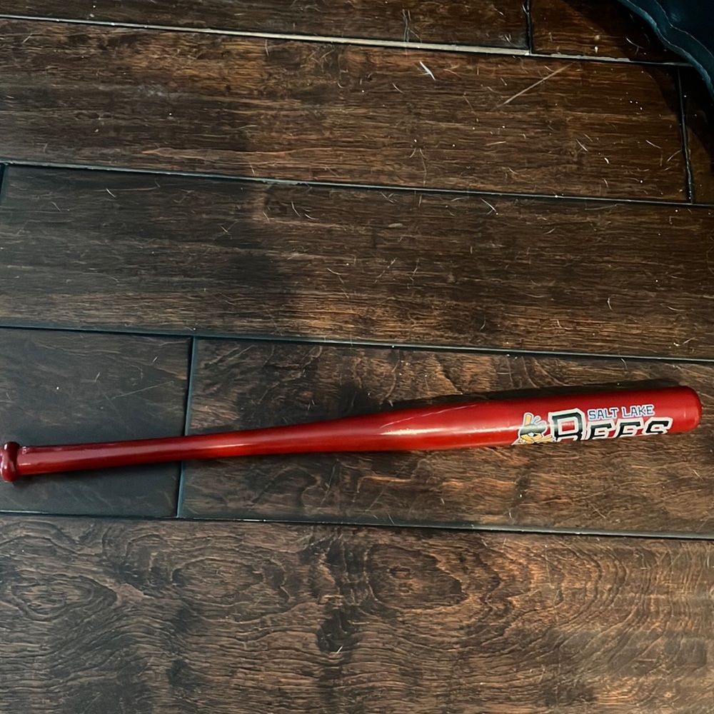 SALT LAKE BEES DECORATIVE BAT VINTAGE